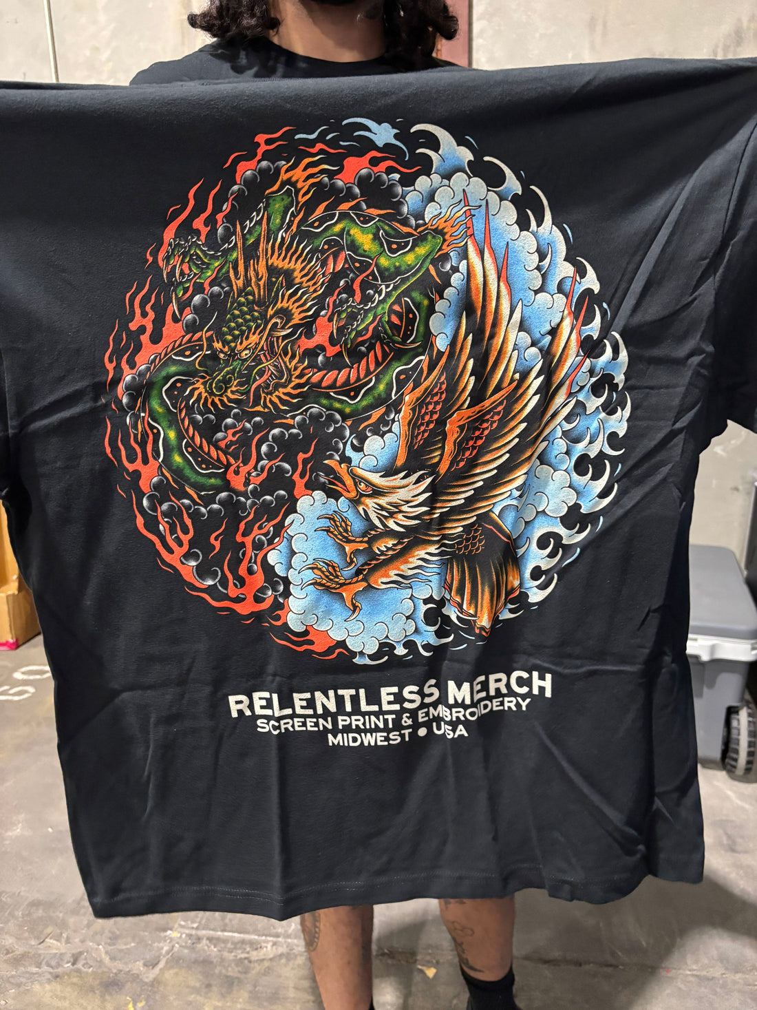Yin-Yang Dragon Tee