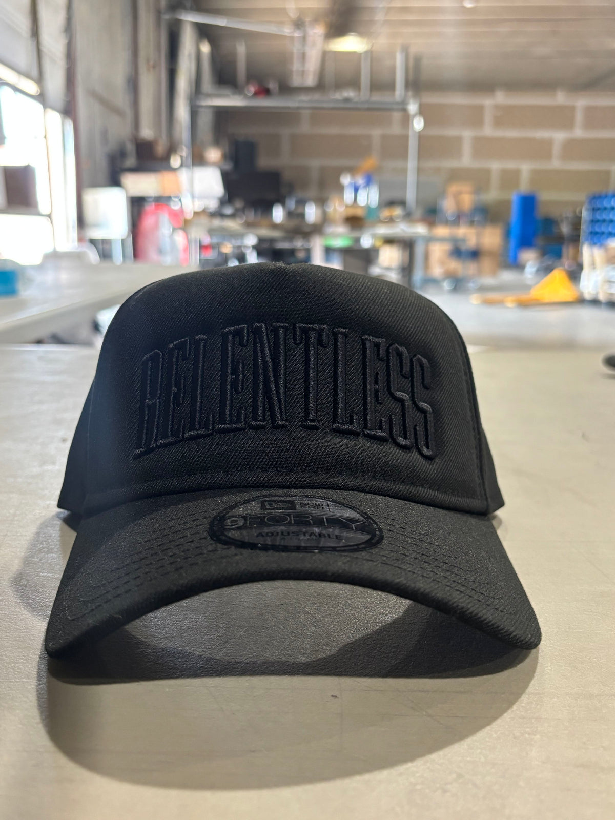 Relentless Black New Era Hat