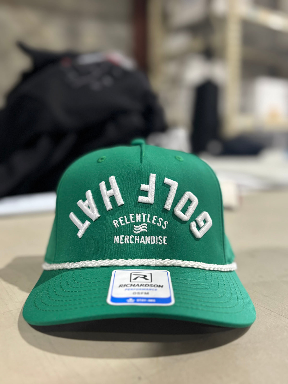 Green Golf Hat